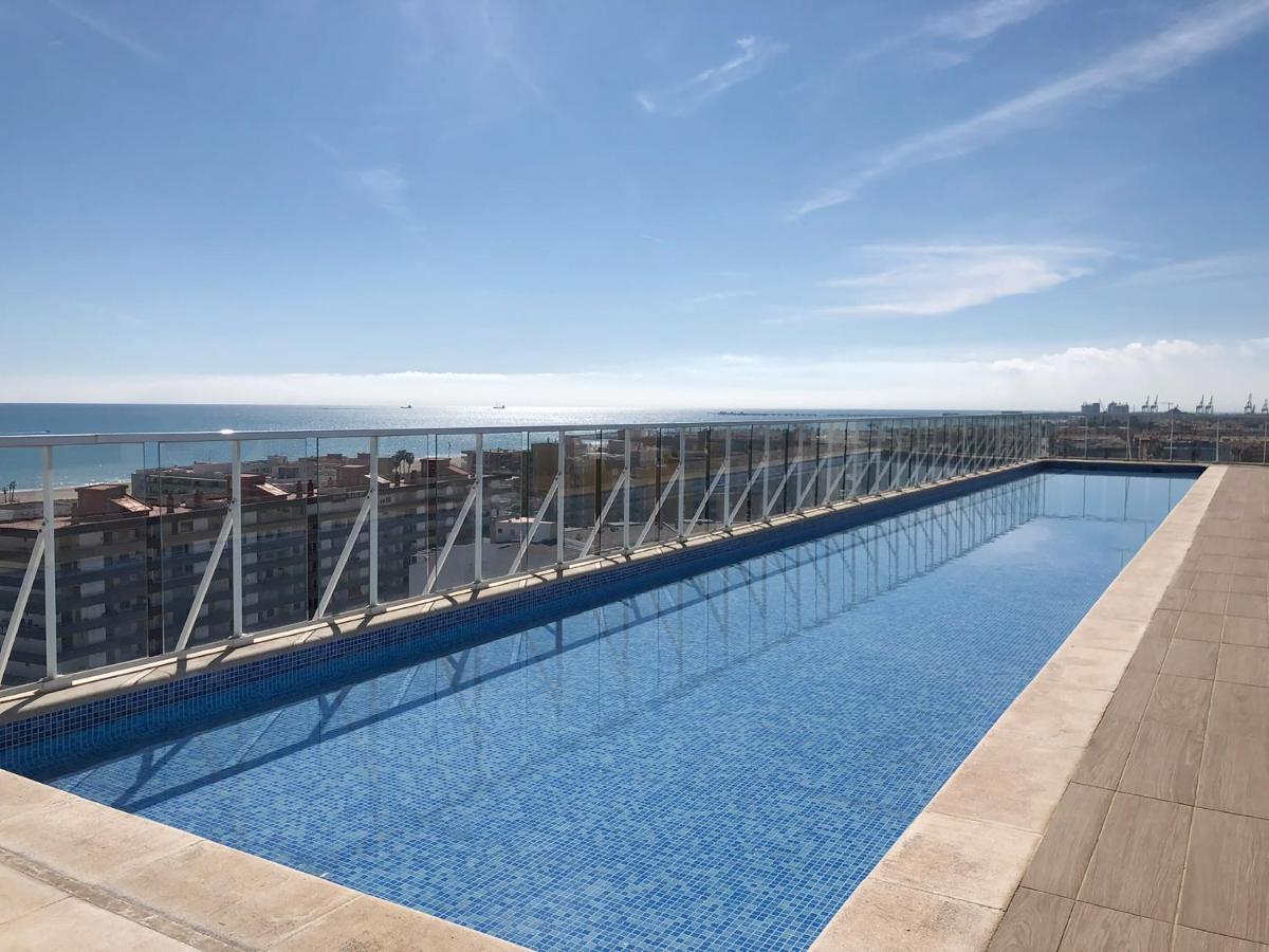 Global Properties, Apartamento De 2 Habitaciones Con Terraza Y Vistas Al Mar Canet d'En Berenguer Esterno foto